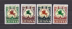 Estampillas Filop 50 Ann Lucha por la Libertad de Lituania 1999 MNH. Autor G. Karpavicius. - Imagen 1 de 1