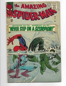 Amazing Spider-Man 29 1965 Marvel Comics VG+ 4.5 2nd App Scorpion Betty Brant - Picture 1 of 2