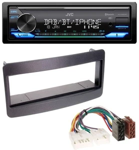 JVC Bluetooth DAB USB MP3 Autoradio für Toyota Celica, MR2 - schwarz - Bild 1 von 8