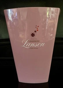 LANSON Rosa Champagner Eiskübel Kühler Französisch Vintage Wein Sprudel Bar Party - Bild 1 von 3