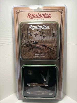 Remington Cutlery Bobwhites Knife & Tin Collector Set – Limited Edition - Image 1 of 4
