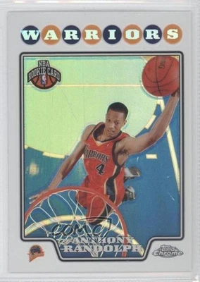 2008-09 Topps Chrome Refractor Anthony Randolph #193 Rookie RC - Image 1 of 2