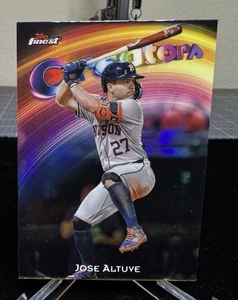 2025 Topps Finest Jose Altuve Creators rifrattore! Houston Astros - Foto 1 di 2