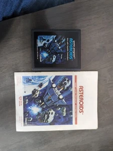 Asteroids ATARI 2600 Game Cartidge w/ Manual Very Good Condition, Works - Picture 1 of 4