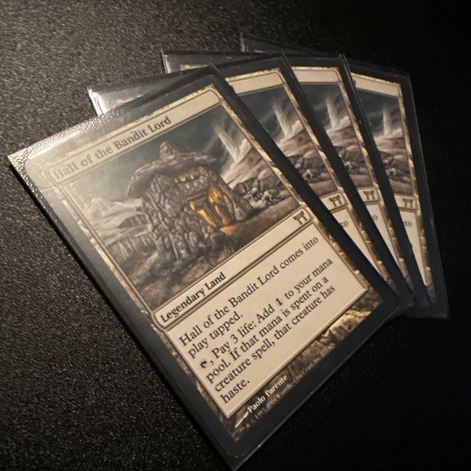 x4 Hall of the Bandit Lord - Champions of Kamigawa - land commander - MTG - Image 1 of 1