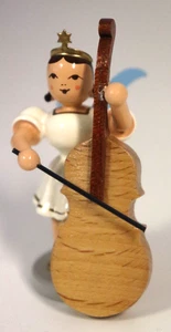 Falda plisada en blanco Erzgebirge ángel de la música falda corta pintada de color - Imagen 1 de 4