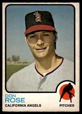 1973 O-Pee-Chee Don Rose Rookie California Angels #178 - Image 1 of 2