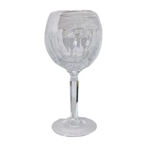 Vtg Ralph Lauren Edward 7½" Glass Birdbath Crystal Wine Goblet RL A+! Condition - Picture 1 of 11