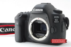 Canon EOS 5D Mark IV 30.4MP Digital SLR Camera Body [Top MINT /Strap] From JAPAN - Picture 1 of 20