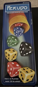 Perudo Classic Game Of Liars Dice. Instructions & Cloth Bag Included By Pressman - Picture 1 of 18