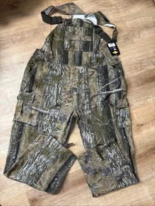 Diamond Back Camouflage Bib Coveralls Mens  Chest 50-52 2 XL Inseam 30”Hunting - Picture 1 of 13