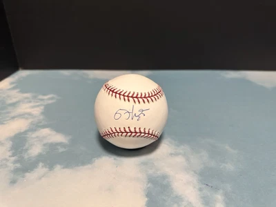 Rickie Weeks Signed Autograph Rawlings Official Major League Baseball ROMLB - Image 1 of 4