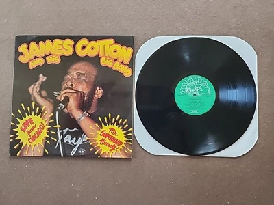 James Cotton and his Big Band Blues Vinyl LP Live In Chicago: Mr. Superharp - Image 1 of 4