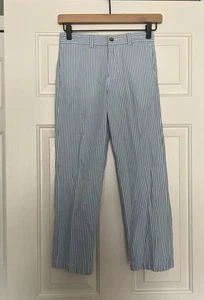 Vineyard Vines Boys Pants Seersucker Blue Size 8 - Picture 1 of 7