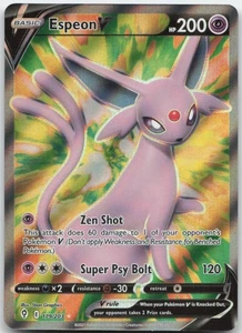 Espeon V 179/203 SWSH07: Evolving Skies Pokemon Card NM - Picture 1 of 1