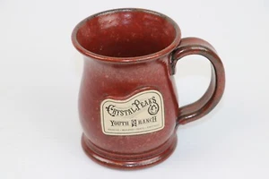 Taza de gres Sunset Hill Crystal Peaks Youth Ranch Bend Oregon hecha a mano en EE. UU. - Imagen 1 de 8