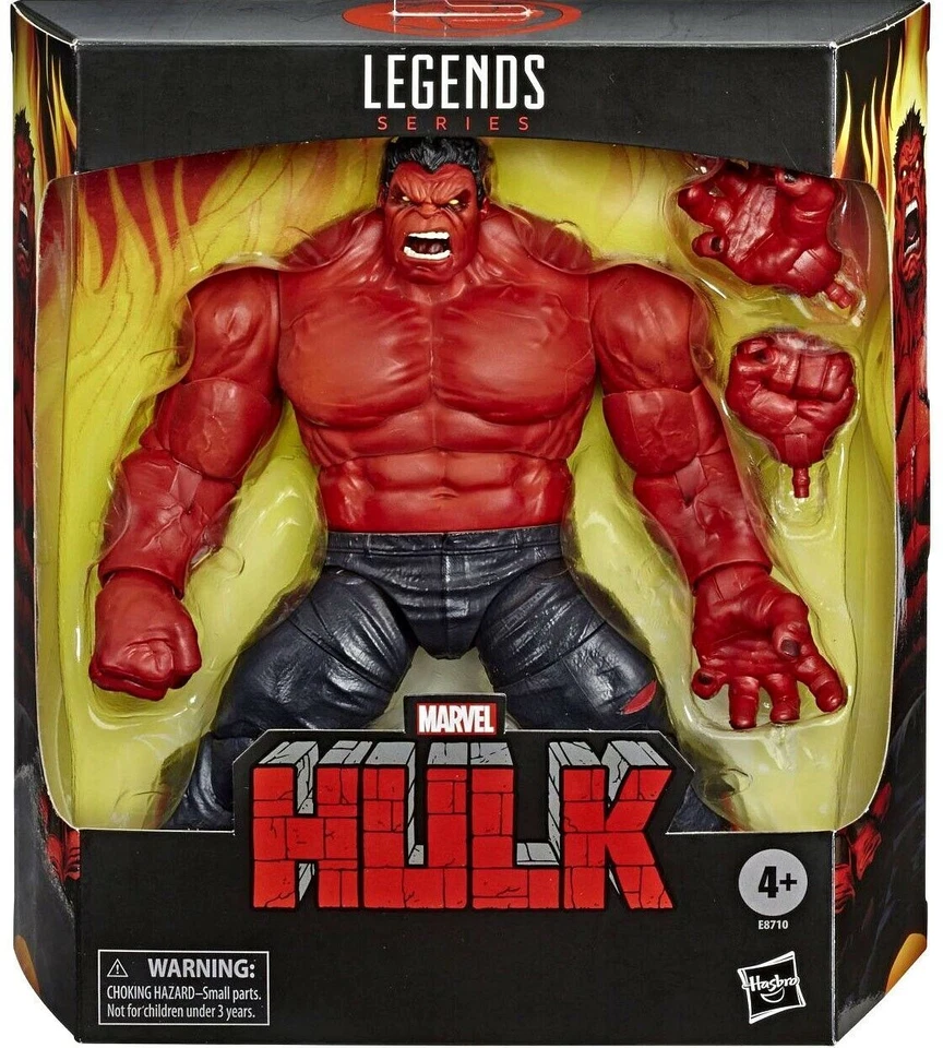 Hasbro Marvel Legends Red Hulk 6 in Action Figure - HASE8710