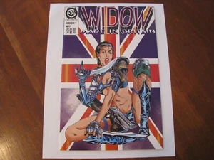 March 1995 "Widow Made In Britain" #1 First Print N Studios Ltd. - Picture 1 of 12