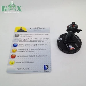 Heroclix The Flash set ARGUS Agent #005 Common figure w/card! - Picture 1 of 1