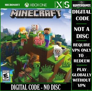 Minecraft Spiel (Xbox One, Serie X|S) KEY Argentinien/Türkei VPN Global keine Disc