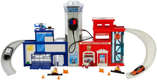 Matchbox Rescue Headquarters Deluxe Playset - FVX73