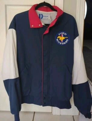 Vintage Ford Mustang Jacket Size L By Dunbrooke. USA - Image 1 of 4