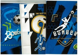 10PZ.QUADERNI MAXI, RIGATURA 1 RIGO, INTER CALCIO BOMBER NERO/BLU, ASSORTITI - Bild 1 von 3