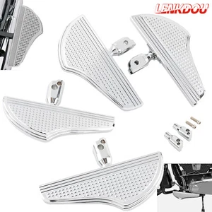 Front Rear Floorboards Foot Pegs For Harley Softail Fat Bob FXFBS 114 Low Rider - Foto 1 di 9
