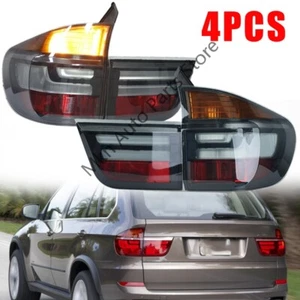 4Pcs LED Rear Tail Light Brake Lamp Turn Signal Light For BMW E70 X5 2007-2013 - Picture 1 of 8
