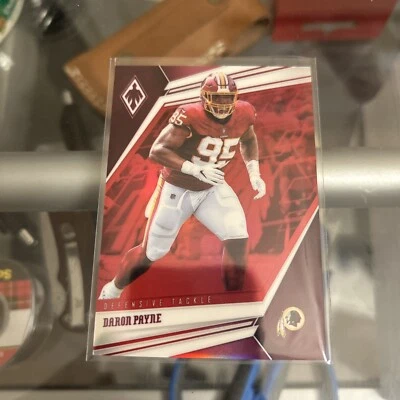2019 Panini Phoenix - Red #63 Daron Payne /299! Color Match! - Image 1 of 2