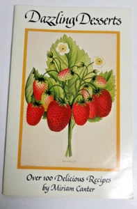 Dazzling deserts Miriam Canter recipe booklet 1983 - Imagen 1 de 1