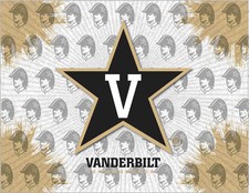NCAA - Vanderbilt Logo Canvas College Team Logo