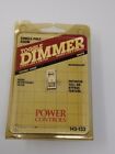 Vintage 1990 NOS Toggle Dimmer Switch FULL ON BYPASS POWER CONTROLS Single 600W