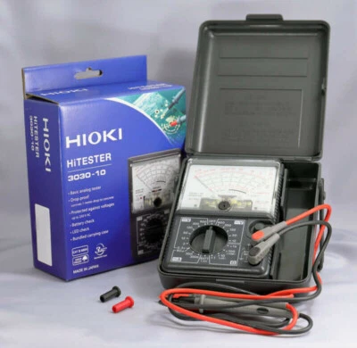 Hioki 3030-10 Analogmultimeter Hitester Drop Shock Proof Meter - Bild 1 von 4