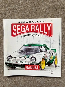 Sega Rally Championship Dreamcast Manual ONLY Replacement Instruction Booklet - Picture 1 of 3