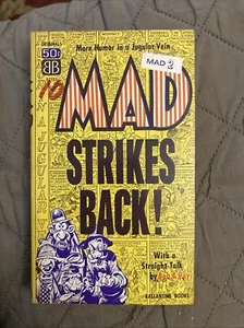 Cartoon Vintage Pb, Mad 2: Mad Strikes Back, Bob& Ray, Ballantine 14th 1963, VG - Picture 1 of 6