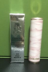 LANCOME L'Absolu Tone Up Balm Lipstick # 602 PINK MARBLE Limited Edition