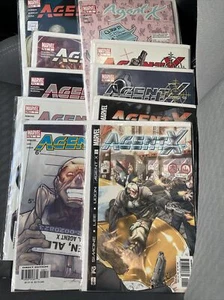 10 Assorted Agent X Comic books Deadpool Bagged An Boarded - Picture 1 of 5