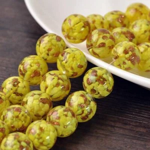 5pcs 12~20mm Round Lampwork Glass Charms Loose Craft Beads Jewelry Findings DIY - Picture 1 of 16