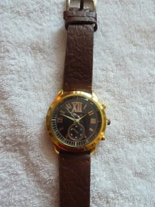 LEIDAN klassische Herren Armbanduhr, Business Herrenuhr mit Leder Armband - Bild 1 von 2