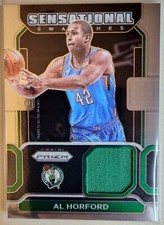 2021-22 Prizm Al Horford #SW-ALH Sensational Swatches Game-Worn Jersey Celtics