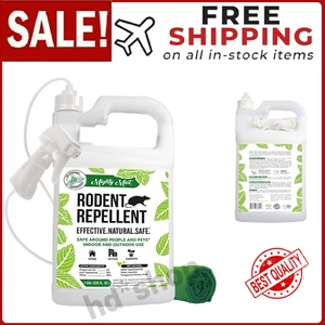 Mighty Mint 1 Gallon Mice Rat Rodent Repellent Spray, All Natural Peppermint Oil - Picture 1 of 24