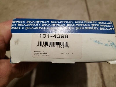NUEVO extremo de barra de amarre de dirección interior delantera Beck/Arnley 101-4398 para monovolumen Mazda 89-95 Foto 1 de 3