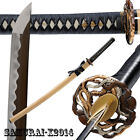 Clay Tempered 1095 Japanese Carbon Steel Samurai Katana Sword High-End Fittings
