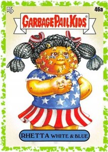 GPK, Late to School Green Parallel Boarder, Pick a Card