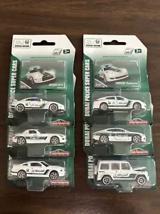 MAJORETTE DUBAI POLICE SUPER CARS SPECIAL EDITION SET - Picture 1 of 7