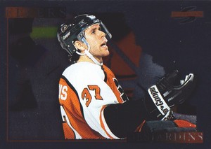 1995-96 Score Hockey Black Ice #207 Eric Desjardins Philadelphia Flyers