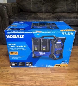 Kobalt K40 1800-Watts Portable Power Station Kit !! - Picture 1 of 4