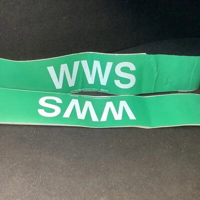 Lot Of 13 Seton OPTI-CODE “WWS” Markers Green (ST1202) - Image 1 of 2