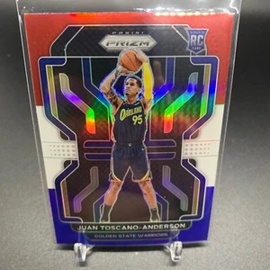 2021-22 Panini Prizm Juan Toscano-Anderson Red White Blue Prizm Rookie RC #295 - Picture 1 of 2